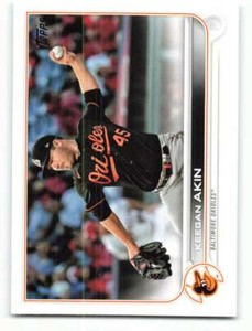 2022 Topps #328 Keegan Akin NM-MT Orioles ID:41139
