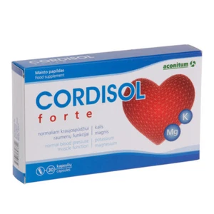 CORDISOL FORTE 30 Capsules Normal Blood Pressure Muscle Health Function - Bild 1 von 12