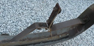 BUICK SPECIAL CENTURY REAR BACK BUMPER BRACKETS BRACES SUPPORT 1951-1953 OEM - Picture 1 of 5