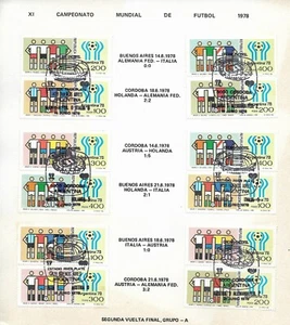 ARGENTINA - 1978 " Soccer 1978 World Cup Group A" FDC On CARTOON !!! - Picture 1 of 7