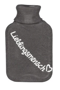 Botella de calor con funda Persona favorita 2L grande Botella de cama Botella de calor Regalo - Imagen 1 de 3