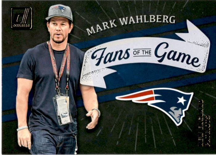 2022 Donruss Fans of the Game #FG-MW Mark Wahlberg - Image 1 of 1