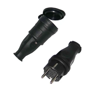Carne de goma y embrague acoplamiento de goma 230V 16 A IP44 enchufe 230V - Imagen 1 de 5