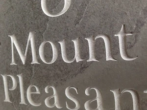 Premium Riven Slate House Schild Plakette 6" x 5" JEDER NAME/NUMMER! - Bild 1 von 11