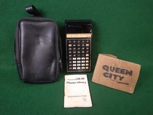 Vintage TI-59 Programmable Calculator with Case - UNTESTED - Picture 1 of 15