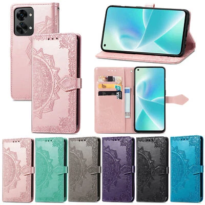 For Oneplus 9 Pro 10T 11 11R 12 12R Ace3 Magnetic Flip Wallet Cover Leather Case - Image 1 of 4