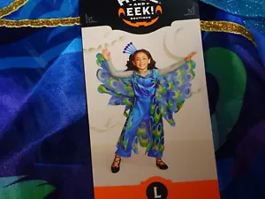 Target Peacock Halloween Youth Costume ~ Size LARGE 10-12 - Picture 1 of 7