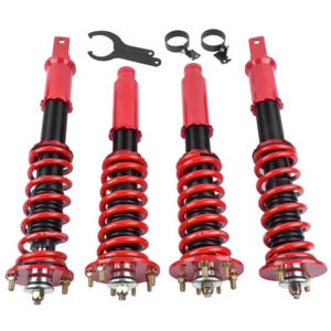 NEW 4Pcs Coilover Spring & Shocks Front Rear for Honda Accord VIII LX,SE,LX#TRP - Picture 1 of 8