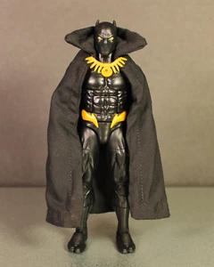 1/12 scale wired cape for Black Panther Marvel Legends - Picture 1 of 10