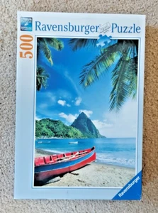 Ravensburger * Paradies Strand * 500 Stück Puzzle 2009 # 141227 14 1/4" x 19 1/3" - Bild 1 von 3