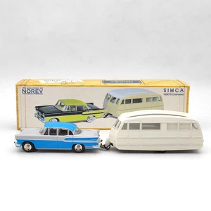 Norev 1/43 Simca Vedette Chambord 1958 & Caravane Henon CL5712 Diecast Model Car - Picture 1 of 8