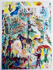 Marc Chagall Original Lithograph COA Signed Hand Numbered Limited , - Picture 1 of 12