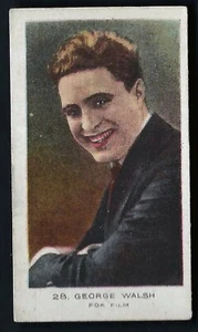 BRITISCH-AMERIKANER (EINFACH) - KINOSTARS (FARBIG) - #28 GEORGE WALSH - Bild 1 von 2