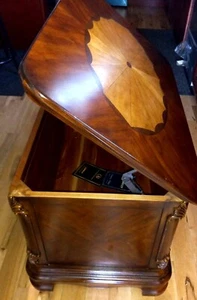 Ashley Furniture Cedar Cherry Inlay Chest Nice! - Picture 1 of 18