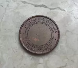 Loveland Colorado CO Capítulo Nº 44 Mason Masonic Penny Fiken - Imagen 1 de 2