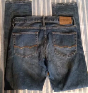 American Eagle Mens Blue Jeans Denim Skinny Sz 30 x 32 - Picture 1 of 5