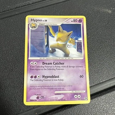 Pokemon Card Hypno LV.28 Great Encounters 19/106 Non-Holo Rare TCG Trading - Image 1 of 2