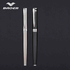 BAOER 3035 Metal China Fountain Pen Fine Nib 0.5mm Office Writing Gift New #CP - Picture 1 of 17