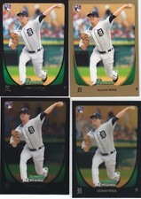 DETROIT TIGERS - Bowman Prospect and Rookie Card Lots - 2010, 2011, 2012