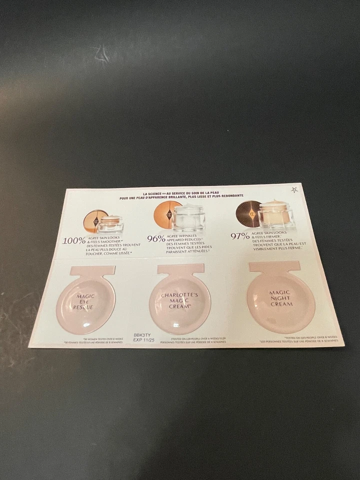 Charlotte Tilbury “MAGIC SKIN TRILOGY” 样品 三重奏 — 第 1/1 张图片