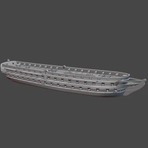 1/700th British 1st rate HMS St Lawrence (102 guns), 1814 - Picture 1 of 1