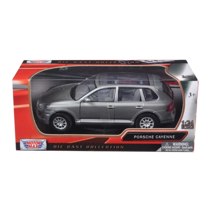 2008 Porsche Cayenne Gray Metallic 1/24 Diecast Model Car by MOTORMAX 73344gry