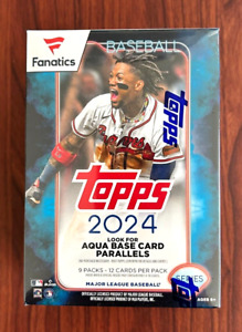 2024 Topps Series 1 Baseball  Fanatics Exclusive Blaster / Value Box - Sealed