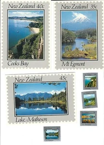 1983 schöne Neuseeland Briefmarken & passende Postkarten - Bild 1 von 4