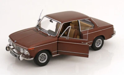New KK-SCALE BMW 2002Ti DIANA 1970 1:12 Model Car BROWN KKDC120084 KidBX - Image 1 of 4