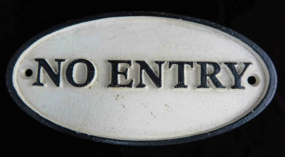 Sign No Access Entry Prohibited NO ENTRY Prohibition Sign — 第 1/1 张图片