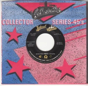 JOE COCKER & JENNIFER WARNES-UP WHERE WE BELONG + BOURGEOIS TAGG-MINT REISSUE 45 - Picture 1 of 2