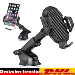 Handyhalterung Auto Autohandyhalterung ausfahrbar 360 drehbar Smartphone-Halter - Zdjęcie 1 z 17