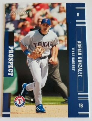 2005 Playoff Prestige Adrian Gonzalez Texas Rangers #172 - Image 1 of 2