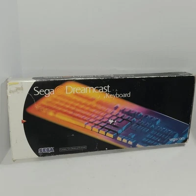 Teclado Sega Dreamcast modelo HKT-7620 blanco con caja no probado Foto 1 de 4