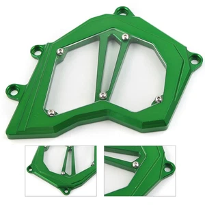 CNC Ritzelabdeckung Kettenschutzabdeckung Grün Für KAWASAKI NINJA ZX10R 11-23 - Bild 1 von 6