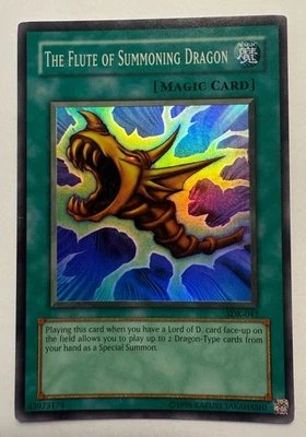 The Flute of Summoning Dragon SDK-042 Yu-Gi-Oh - Image 1 of 2