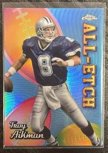 2024 Topps Chrome - All-Etch Troy Aikman #CAE-TA Refractor - Picture 1 of 2