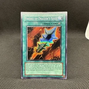 Yu-Gi-Oh! TCG Espada del Alma del Dragón PCJ-EN003 Secreto Prismático Tarjeta Rara LP/MP - Imagen 1 de 2