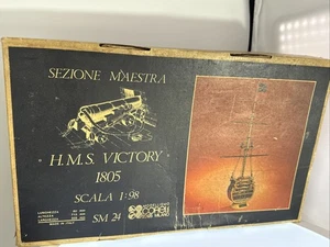 Modellismo Corel Sezione Maestra 1:98 Scale HMS Victory 1805 Model Ship Cutaway - Picture 1 of 19