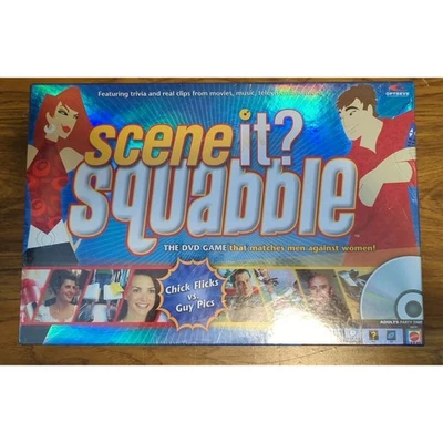Scene It? - Squabble - DVD Trivia Game- NEW/SEALED - Image 1 of 2