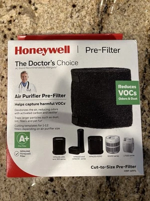 Prefiltro genuino Honeywell A+ corte a medida para purificadores de aire - nuevo en paquete Foto 1 de 4