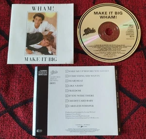 WHAM! ** Make It Big ** 1984 AUSTRIA CD ** GEORGE MICHAEL - Picture 1 of 1