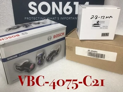 Bosch VBC-4075-C21 Color Camera High Resolution 720TVL 2.8-12mm + Wall Mount NEW - Image 1 of 4