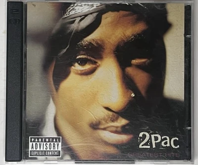 2Pac Greatest Hits 2 Disc CD 1998 Hip Hop Rap Classic Album Rare Collectible Foto 1 de 4