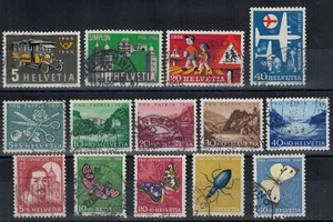 SVIZZERA 1956 Annata completa 14v us - Picture 1 of 1