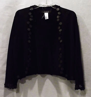 JONES COLECCIÓN NUEVA YORK DAMAS KENIA SUÉTER DE PUNTO NEGRO TALLA XL NUEVO CON ETIQUETA Foto 1 de 4