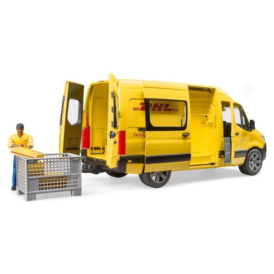 Bruder 02671 MB SPRINTER DHL con Personaggio