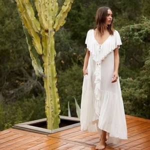 Free People Endless Summer Mind Floats Maxi Dress-M-$108 A610-5 - Picture 1 of 3