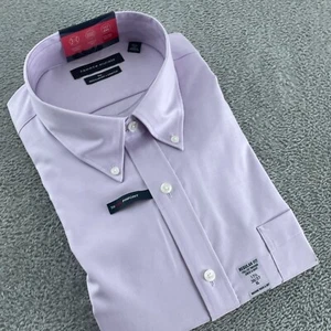 Mens Tommy Hilfiger TH Flex Regular Fit Stretch Dress Shirt NWT  XL 3213 - Picture 1 of 9