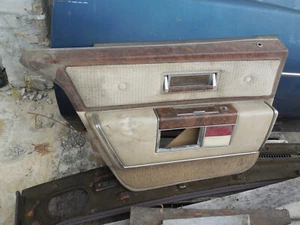 1980 1982 1984 REGENCY 98 DOOR TRIM PANEL LEFT REAR USED OEM HAS WEAR 1981 83 - Picture 1 of 19